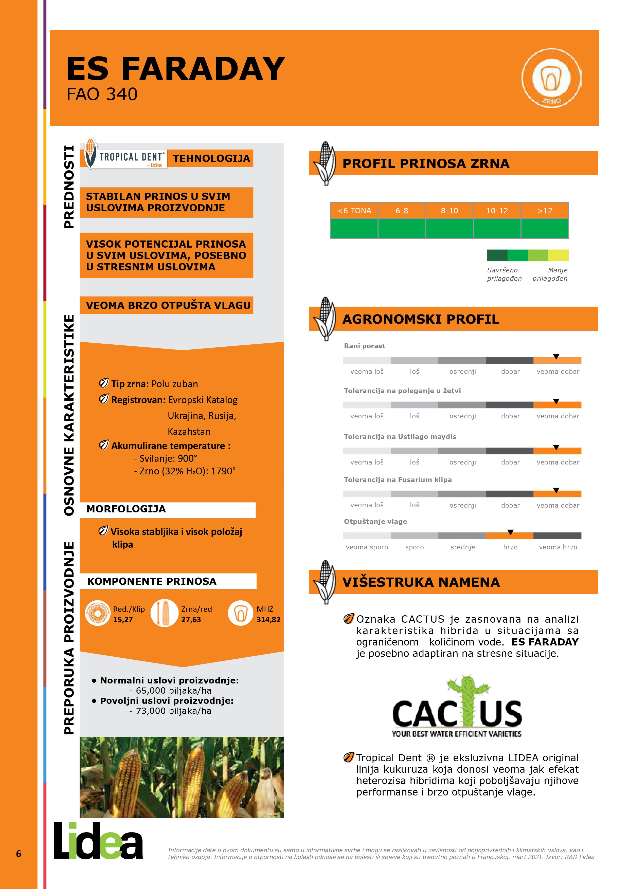 ES Faraday-maize hybrid